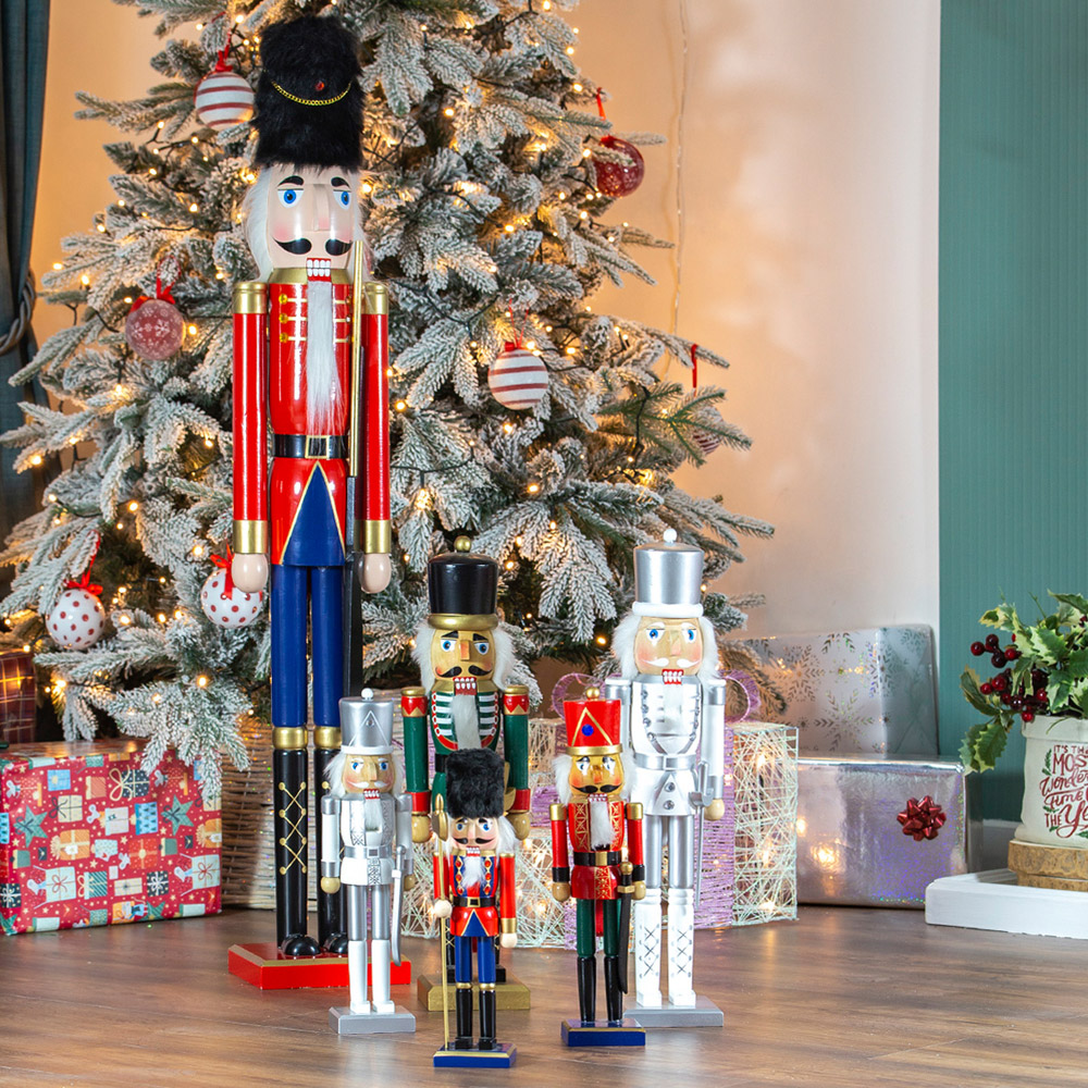 The Christmas Workshop Wooden Nutcracker Soldier 50cm Image 4