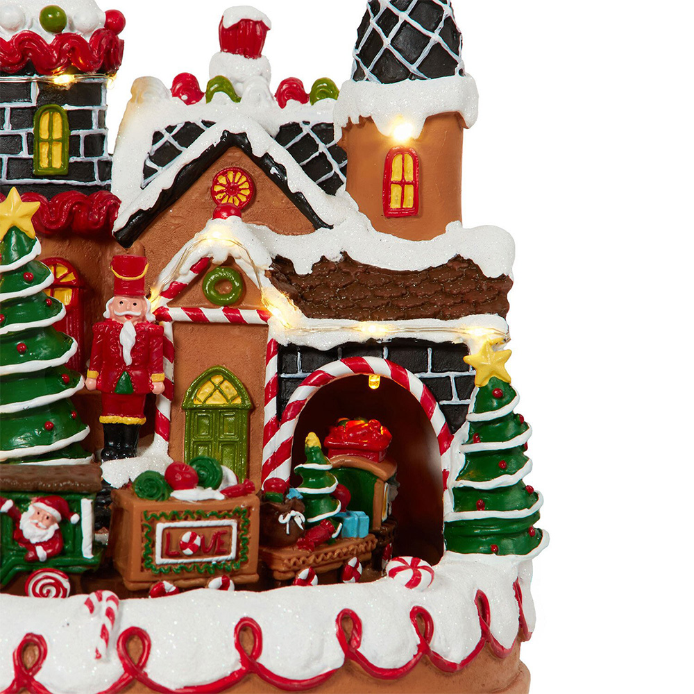 Christmas LED Musical Candy House Image 8