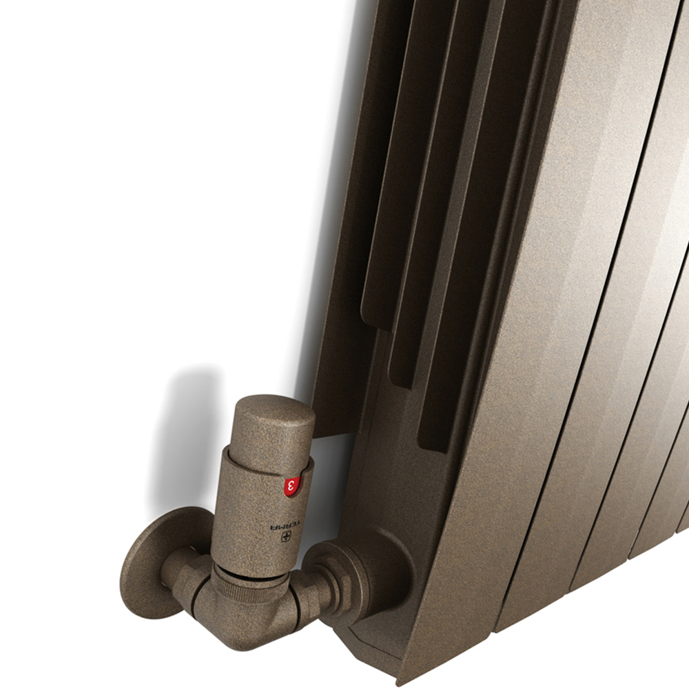 Terma Bergamo 6530BTU Quartz Mocha 17 Section Radiator 590 x 1360mm Image 5