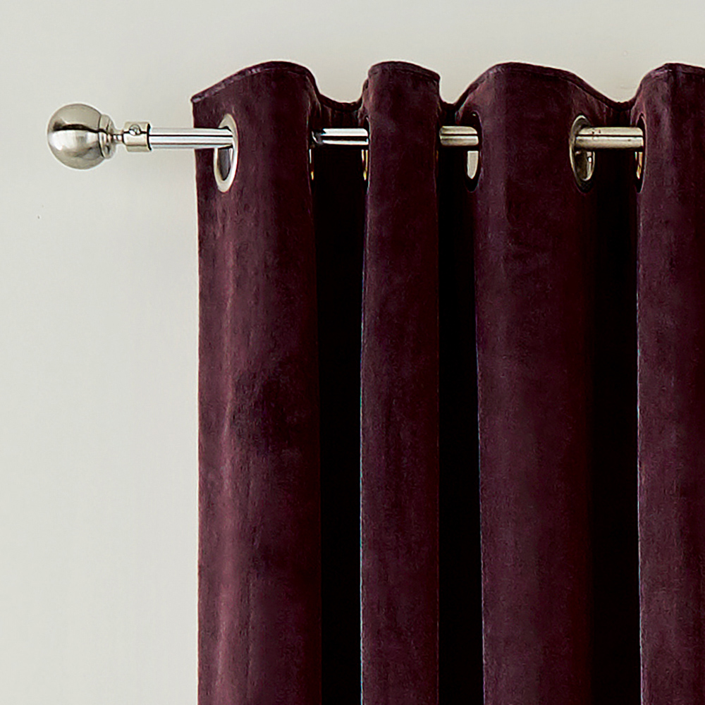 Helena Springfield Escala Lined Mulberry Curtains 168 x 229cm Image 3