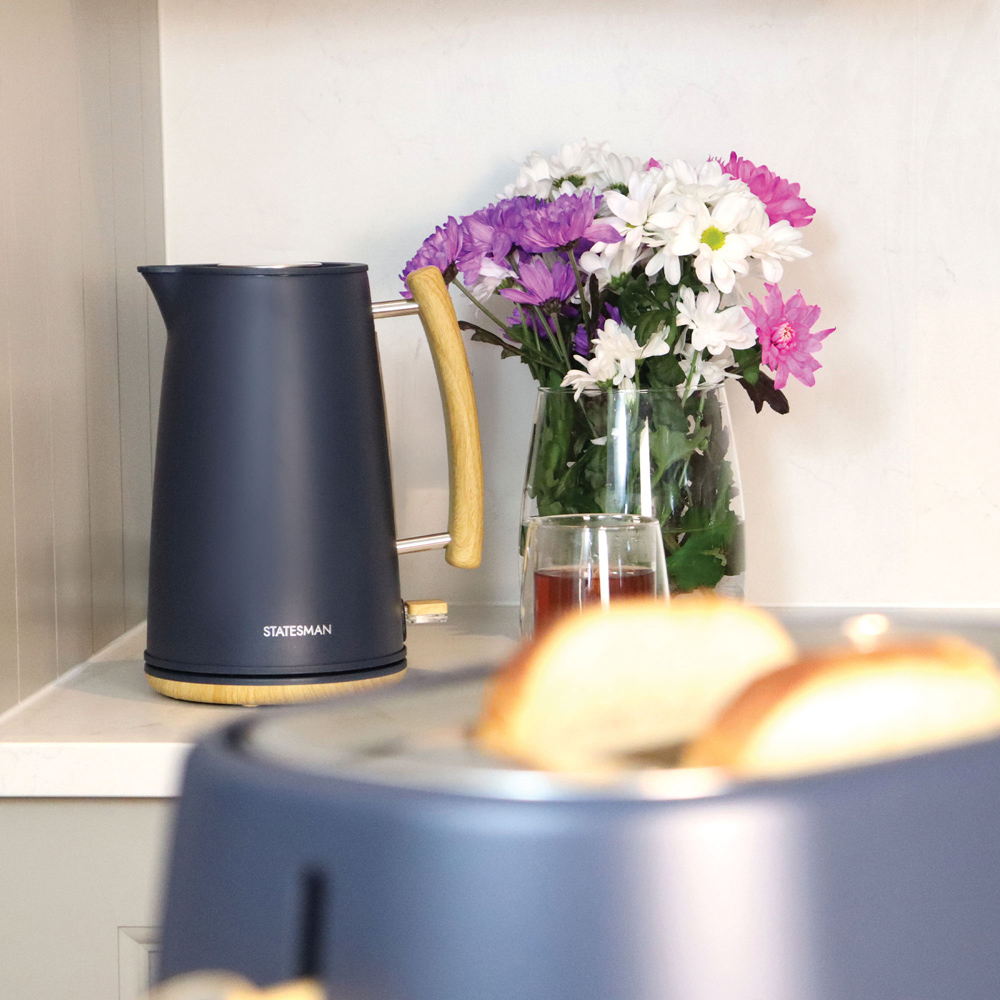 Statesman SKK00153NB Navy Blue Scandi Design 1.7L Jug Kettle 3000W Image 6