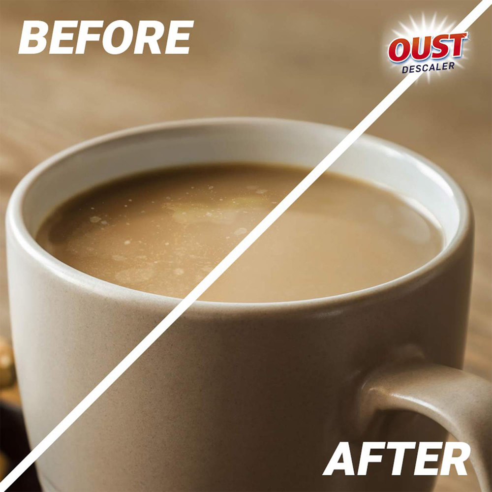 Oust Powerful All Purpose Descaler Limescale Remover 3 Sachets 12 Pack Image 5