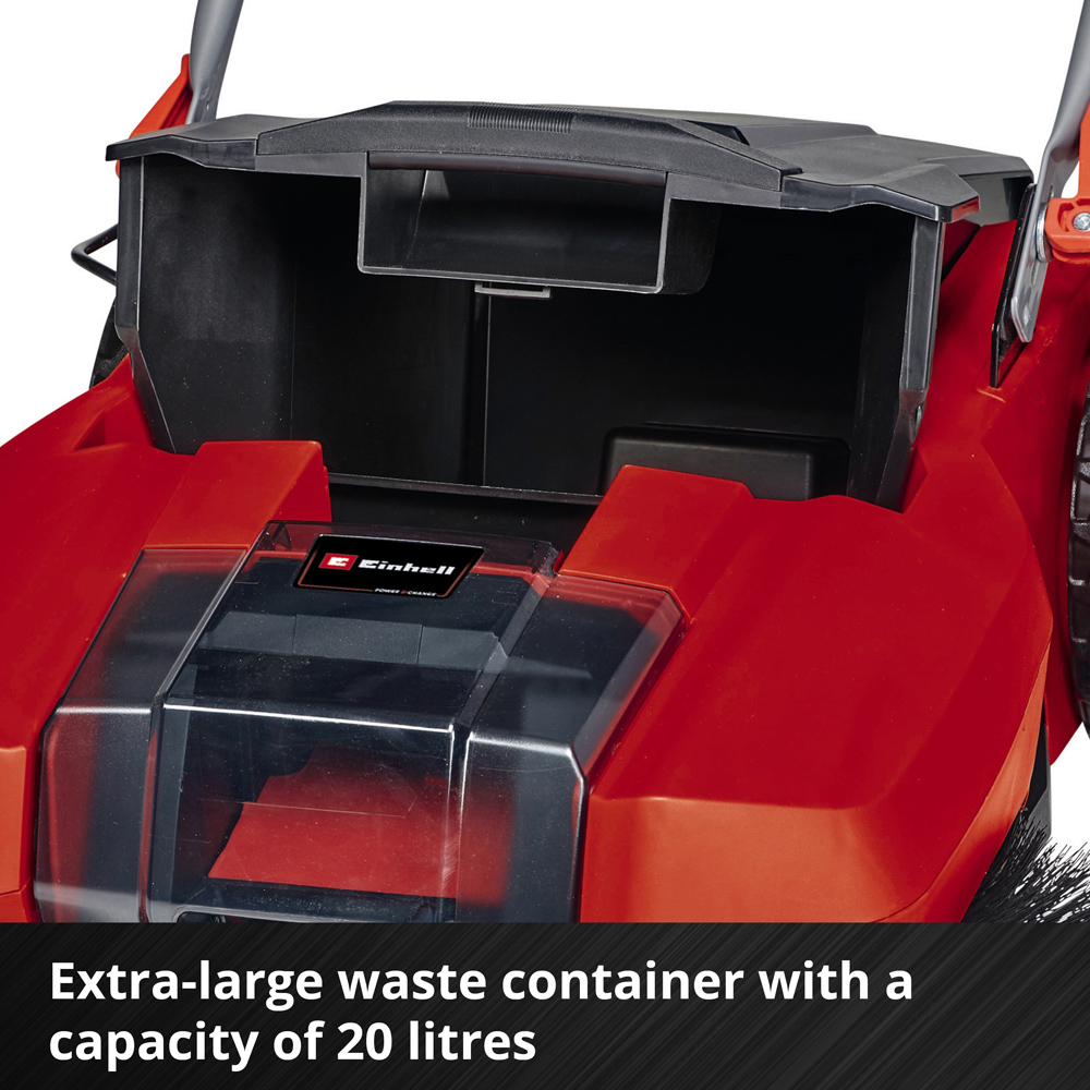 Einhell Power X-Change TE-SW 18/610 Li-Solo Cordless Push Sweeper Image 7