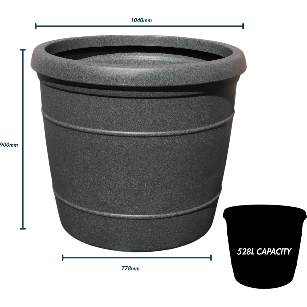 Trifibre Kensington Jumbo Granite Planter 528L Image 7