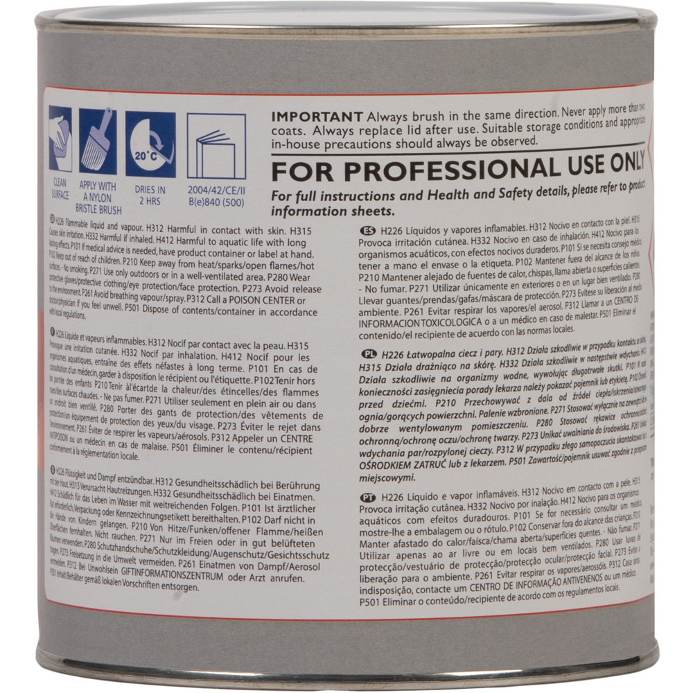 Tetrosyl Grey Flexible Solvent Based Seam Sealer 1kg Image 2
