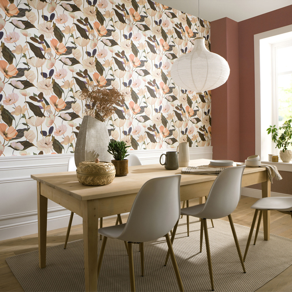 Erismann Fairy Blossom Apricot Wallpaper Image 5