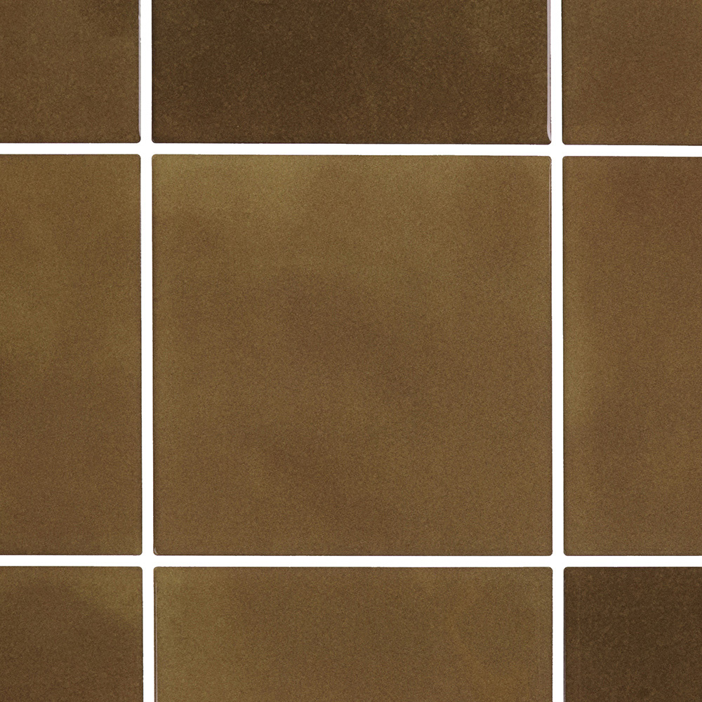 Living and Home 9 Grid Terracotta Peel and Stick Wall Tile Sticker 10 Pack Image 5