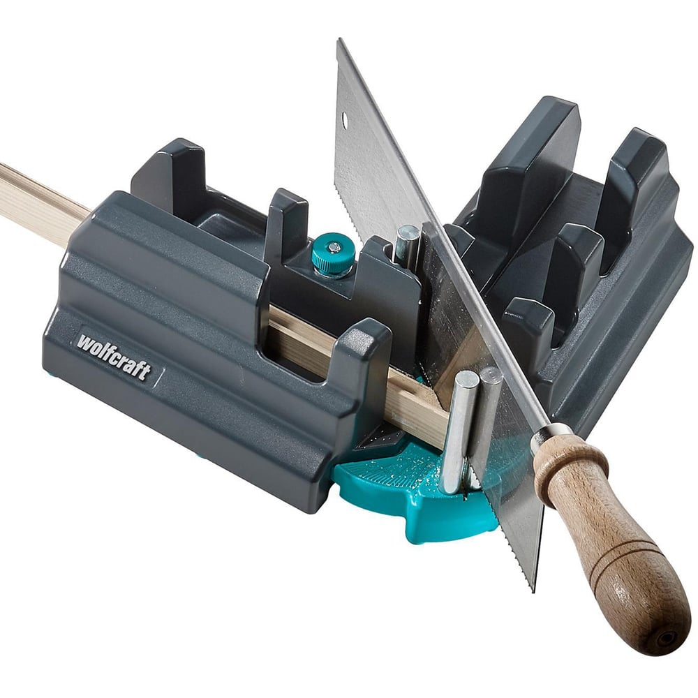 Wolfcraft R211486 2 in 1 Bevel and Mitre Box 70mm Image 4