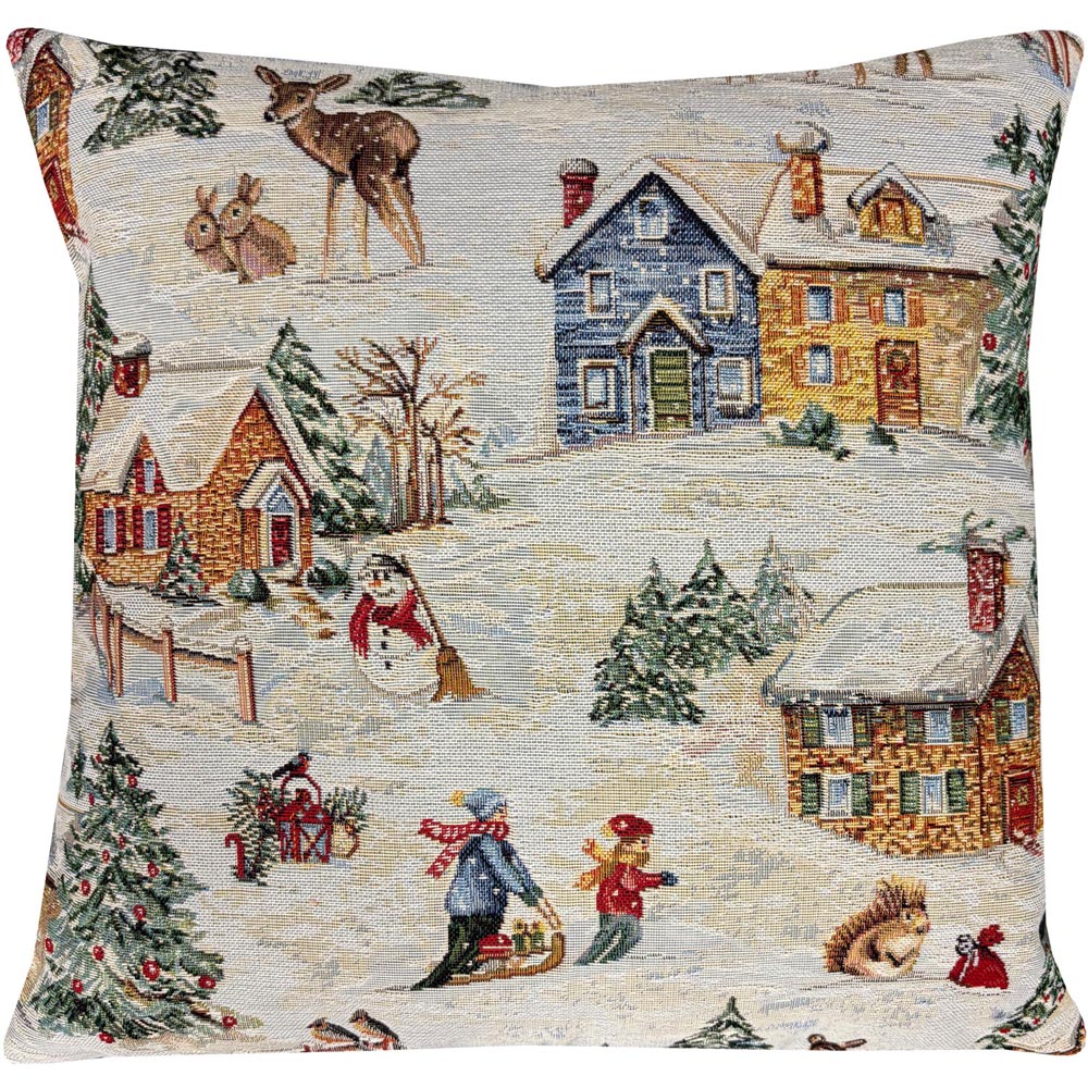 Winter Lodge Tapestry Cushion Image 1