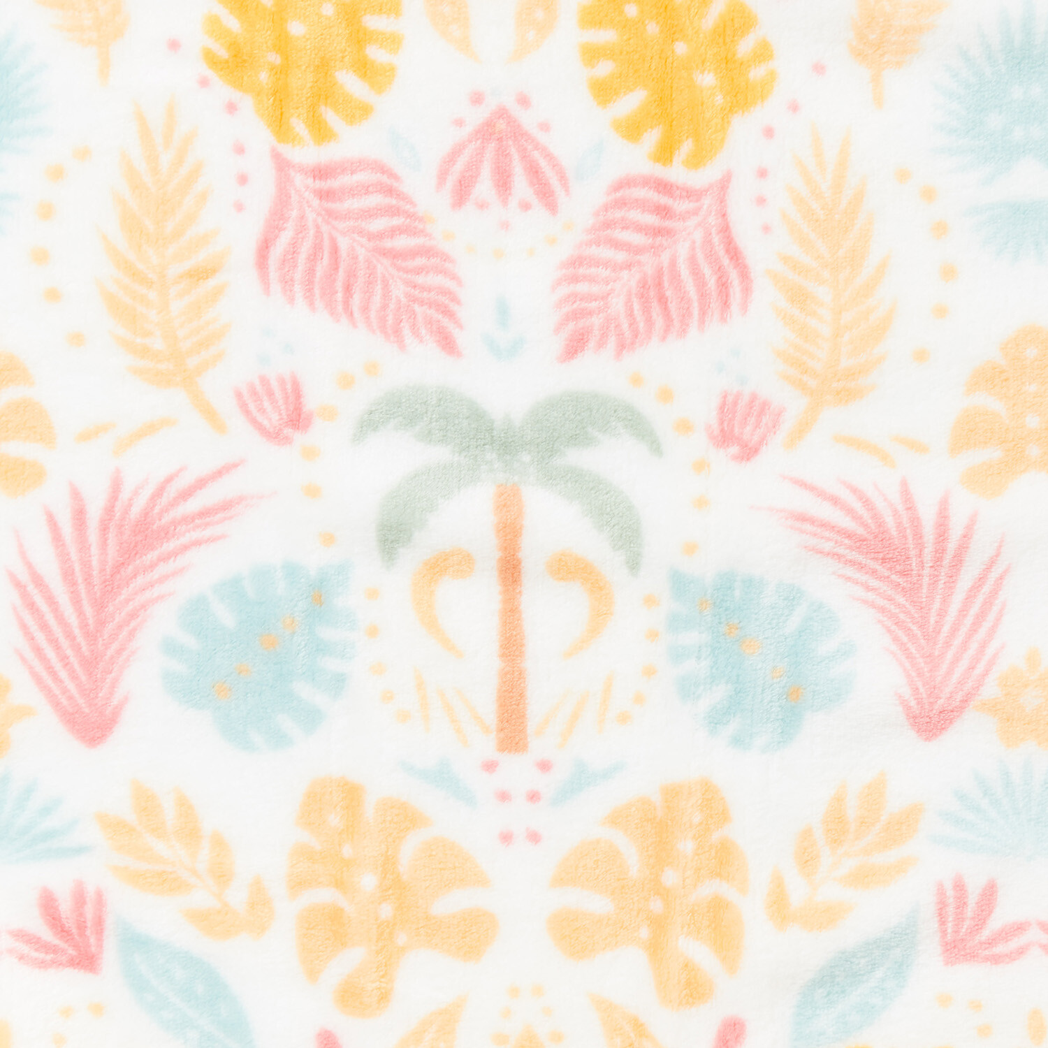 Mali Tropical Printed Fleece Throw - Multicolour Image 4