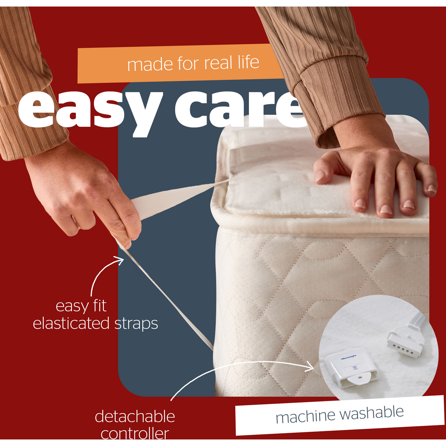 Silentnight Soft Winter Warmer Electric Blanket White King Image 6