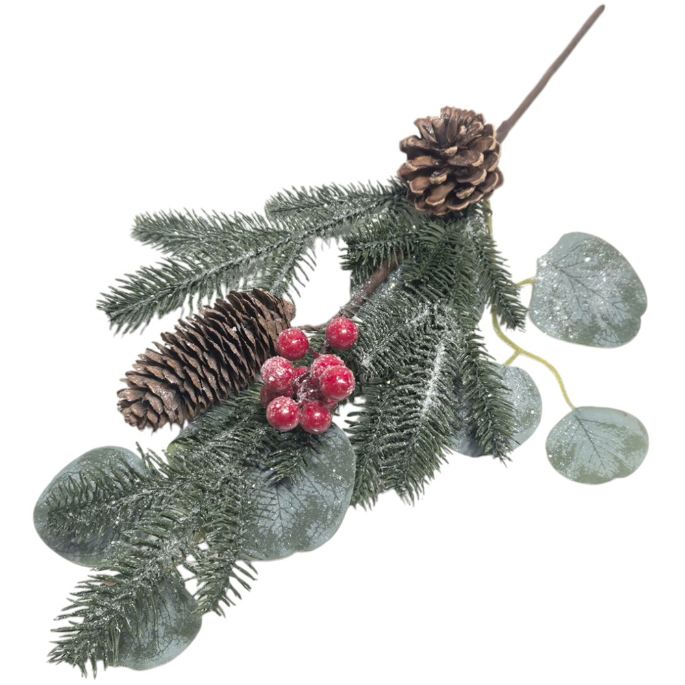 Festive Berry Spray - Red Image 5