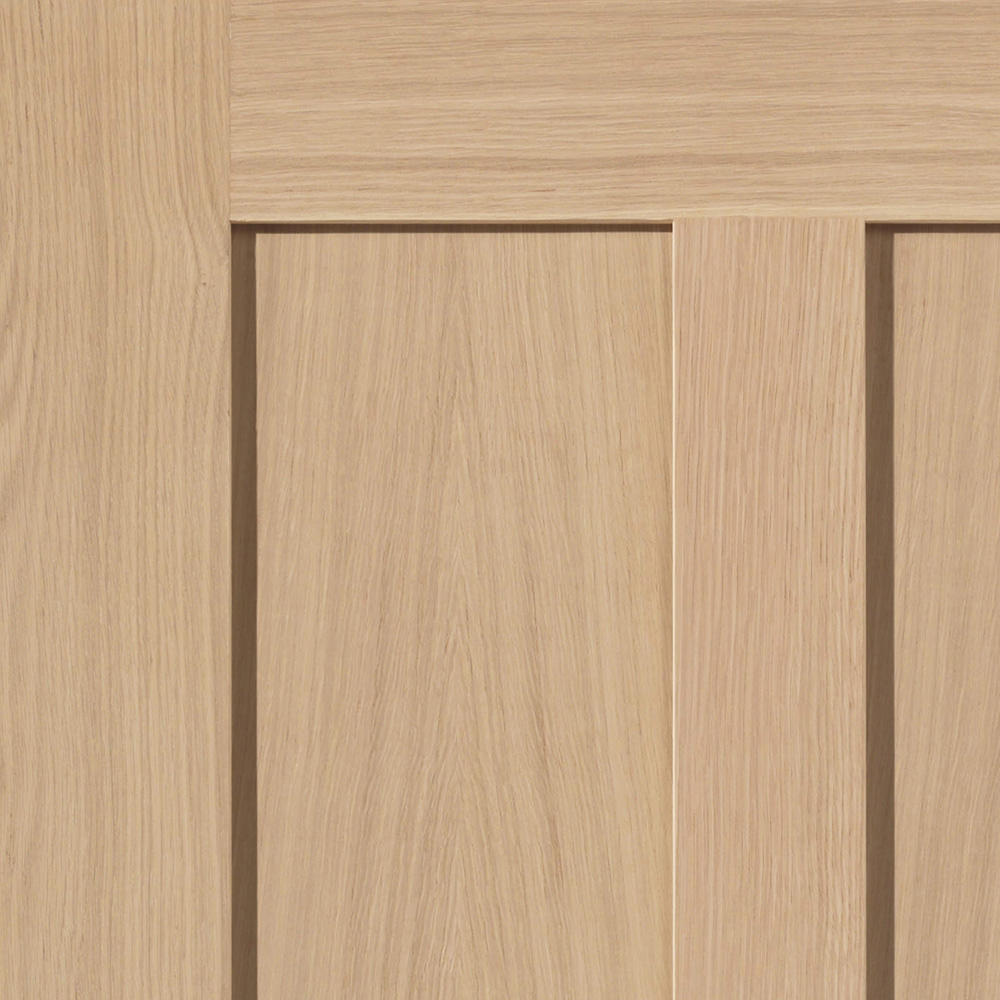 JB Kind Eiger Oak Veneered FD30 Unfinished Internal Door 1981 x 838mm Image 3