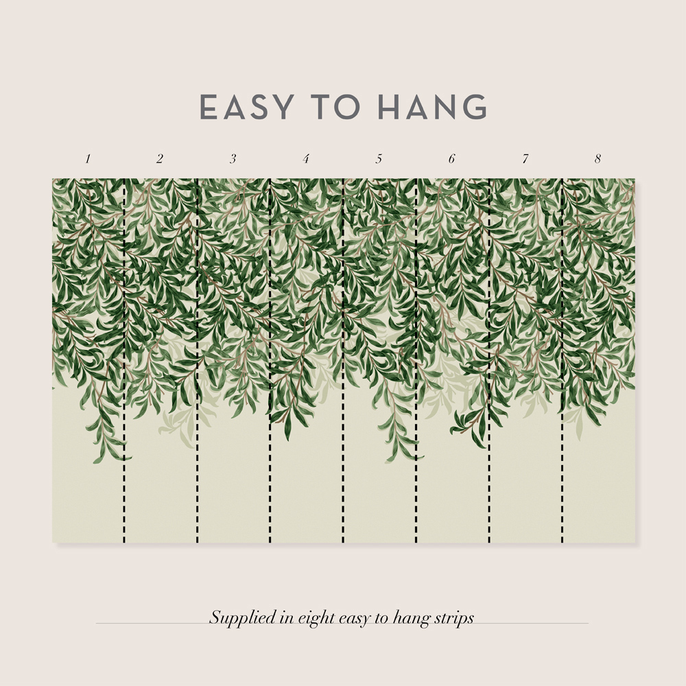 William Morris Bough Greens Mural Image 3