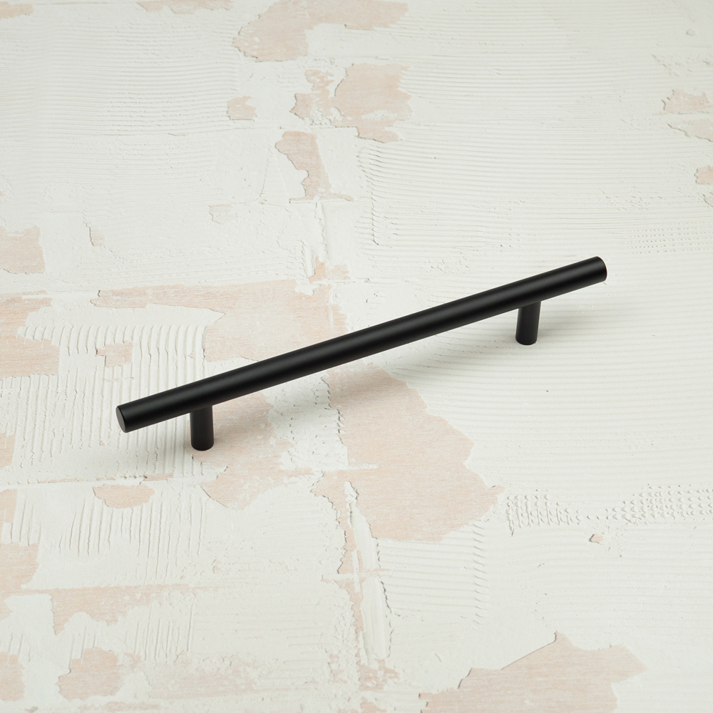 Handle & Home Matt Black T-Bar Handle 160mm Image 3