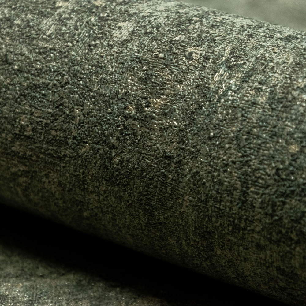 Grandeco Boutique Belize Norite Deep Natural Texture Embossed Green Wallpaper Image 4