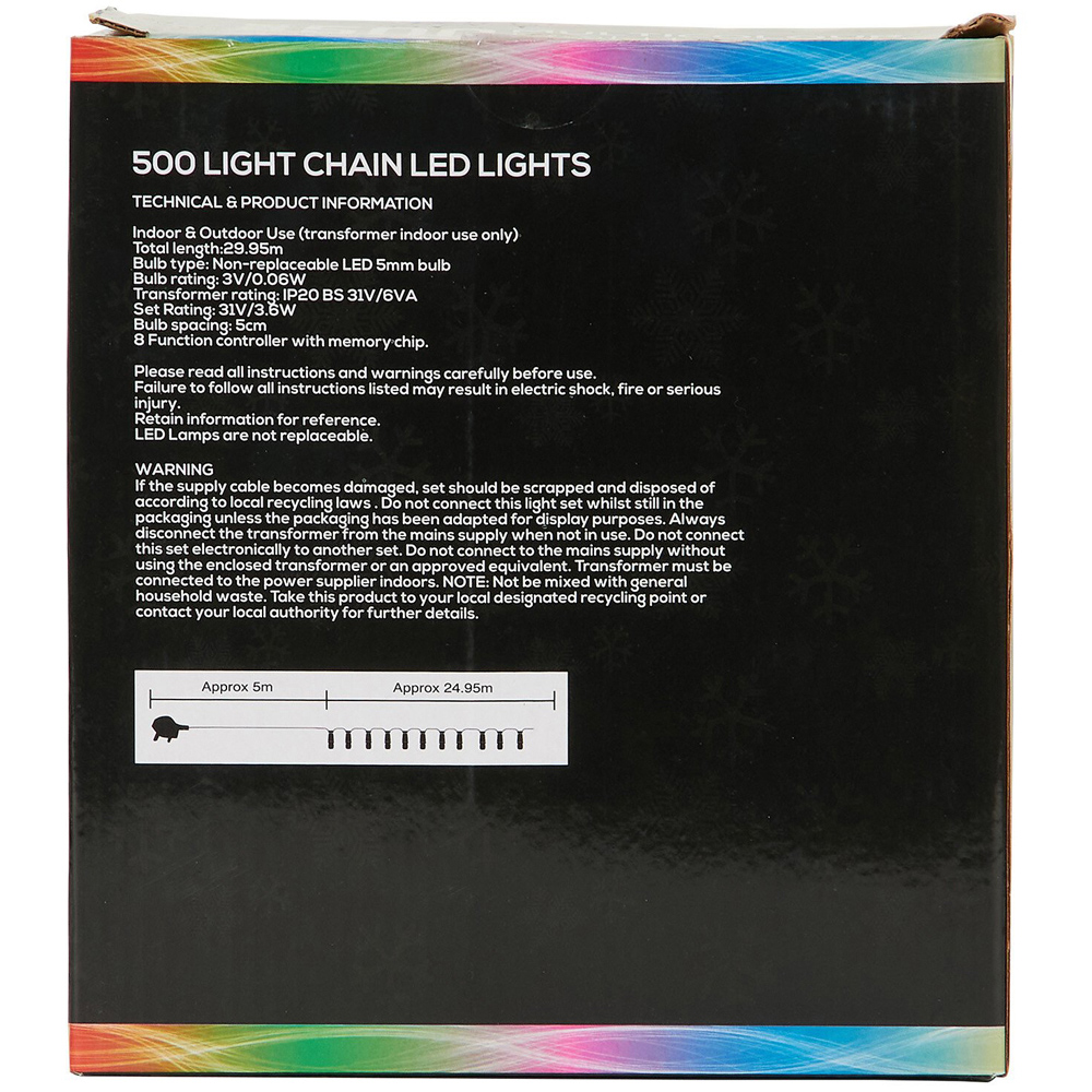 500 Classic Light Chain Multicolour - Multicolour Image 3