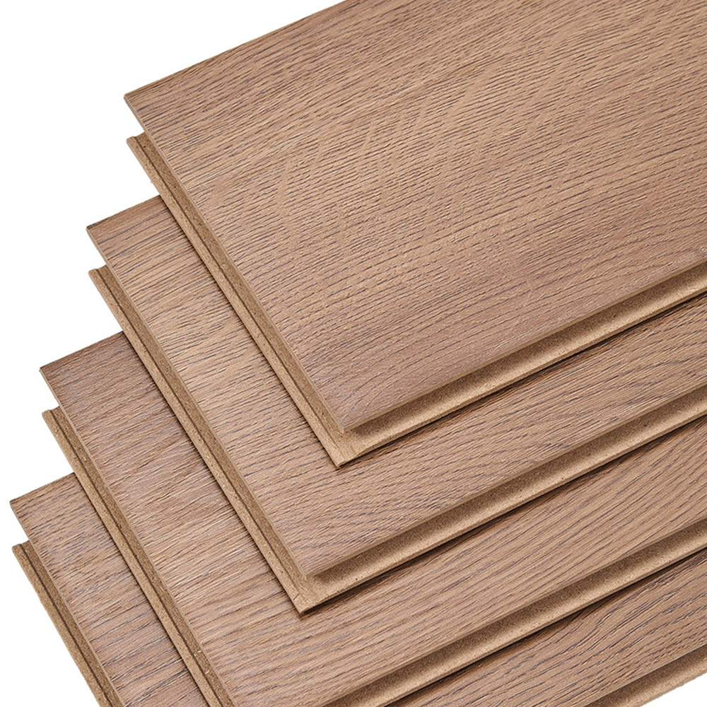 Living and Home Brown Wood Grain Rectangle Click Lock Flooring 20 Pack Image 5