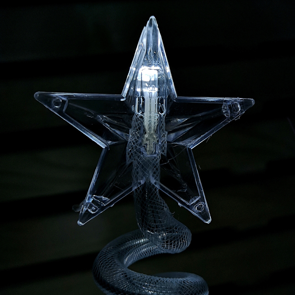 Samuel Alexander 4 Piece Cool White LED Spiral Tree Path Christmas Light Set Image 6