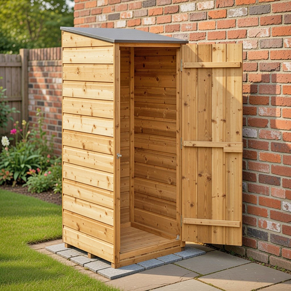 Shire 2 x 2ft Shiplap Wooden Tool Shed Image 5