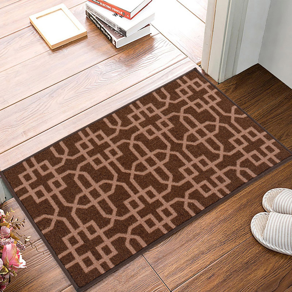 Smart Living Siam Brown and Beige Gel Back Non-Slip Mat 67 x 220cm Image 3
