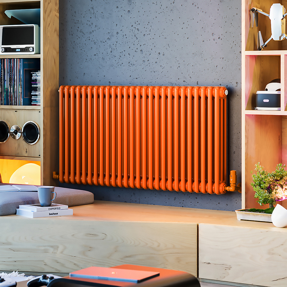 Terma Colorado 5320 BTU Orange Radiator 600 x 1194mm Image 2