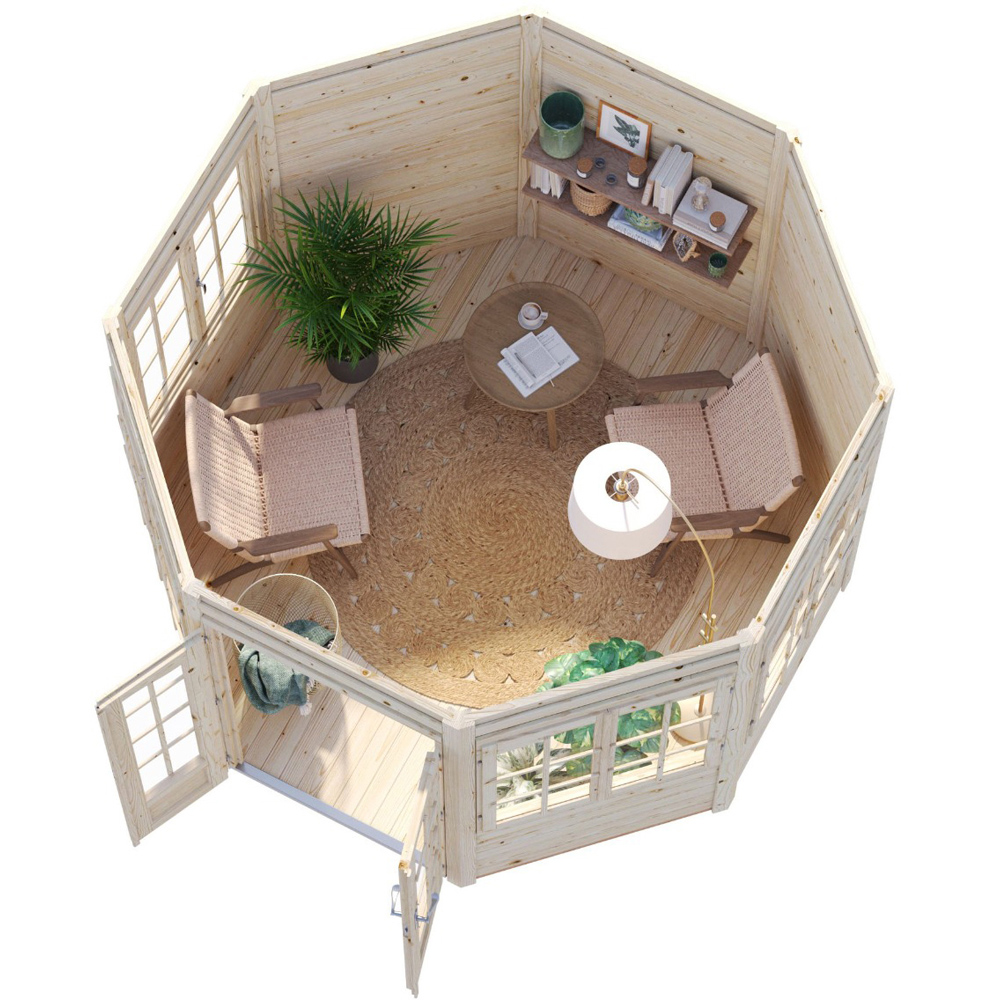 Palmako Veronica 9.5 x 9.5ft Apex Summerhouse Image 4