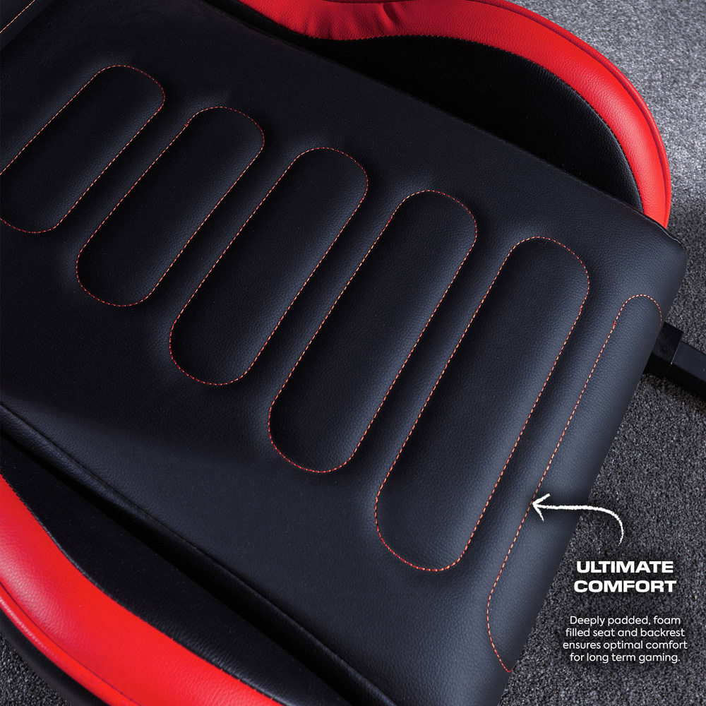 X Rocker Chicane Black Racing Seat Gaming Chair Image 4
