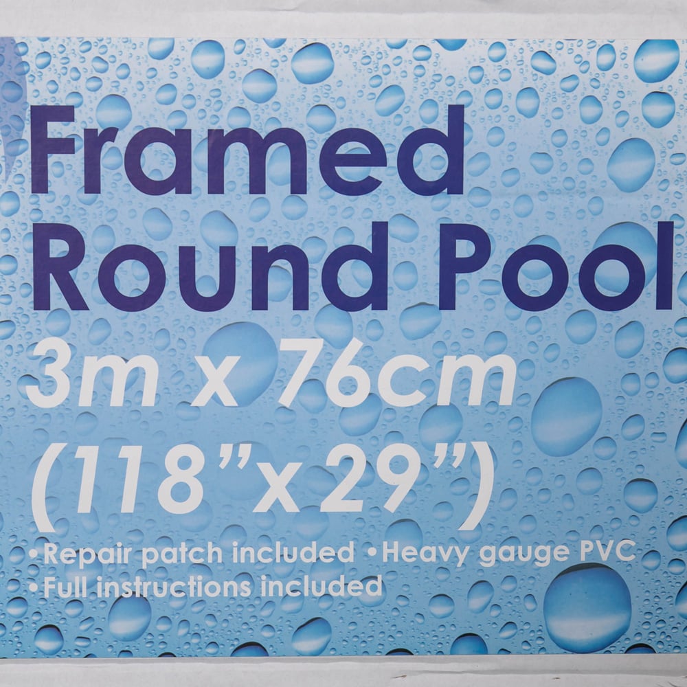 Samuel Alexander Giant Round Framed Pool 4200L with Filtration Pump Image 6