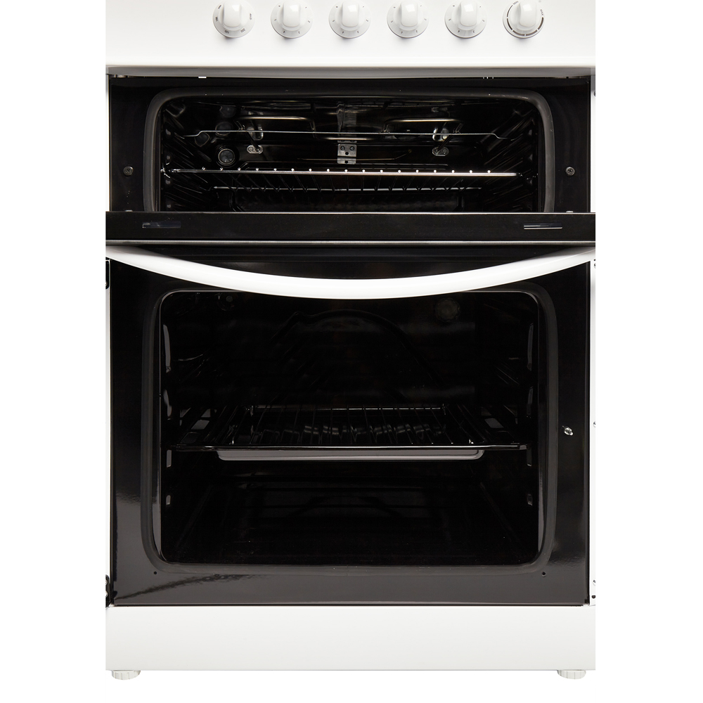 Haden HECT50W Twin Cavity 26 and 52L Static Oven Electric Cooker 50cm Image 7