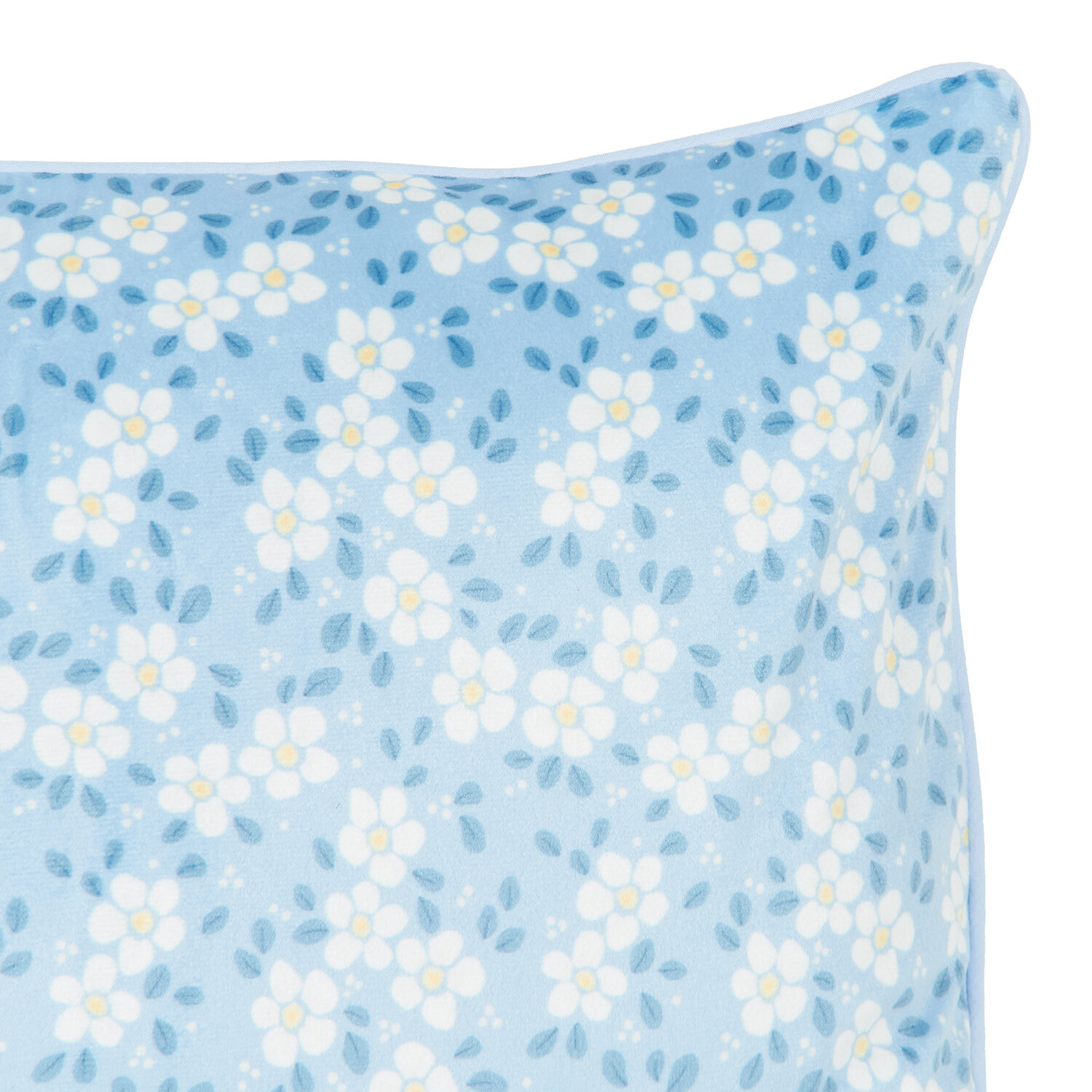 Sheep Applique Cushion - Blue Image 4