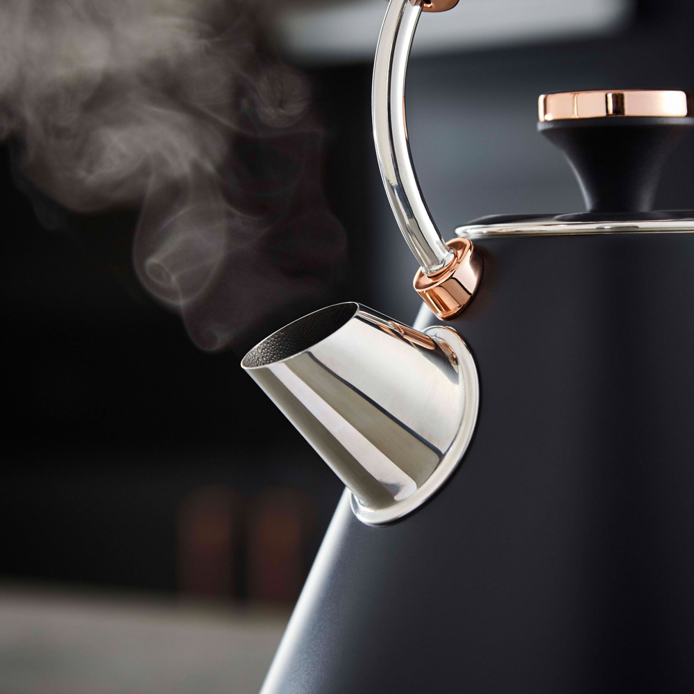 Tower Cavaletto EEJB226 Black Kettle 1.7L and 4 Slice Toaster Image 3