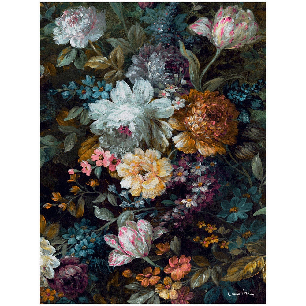 Laura Ashley Mathilde Black Frame Wall Art 40 x 50cm Image 4