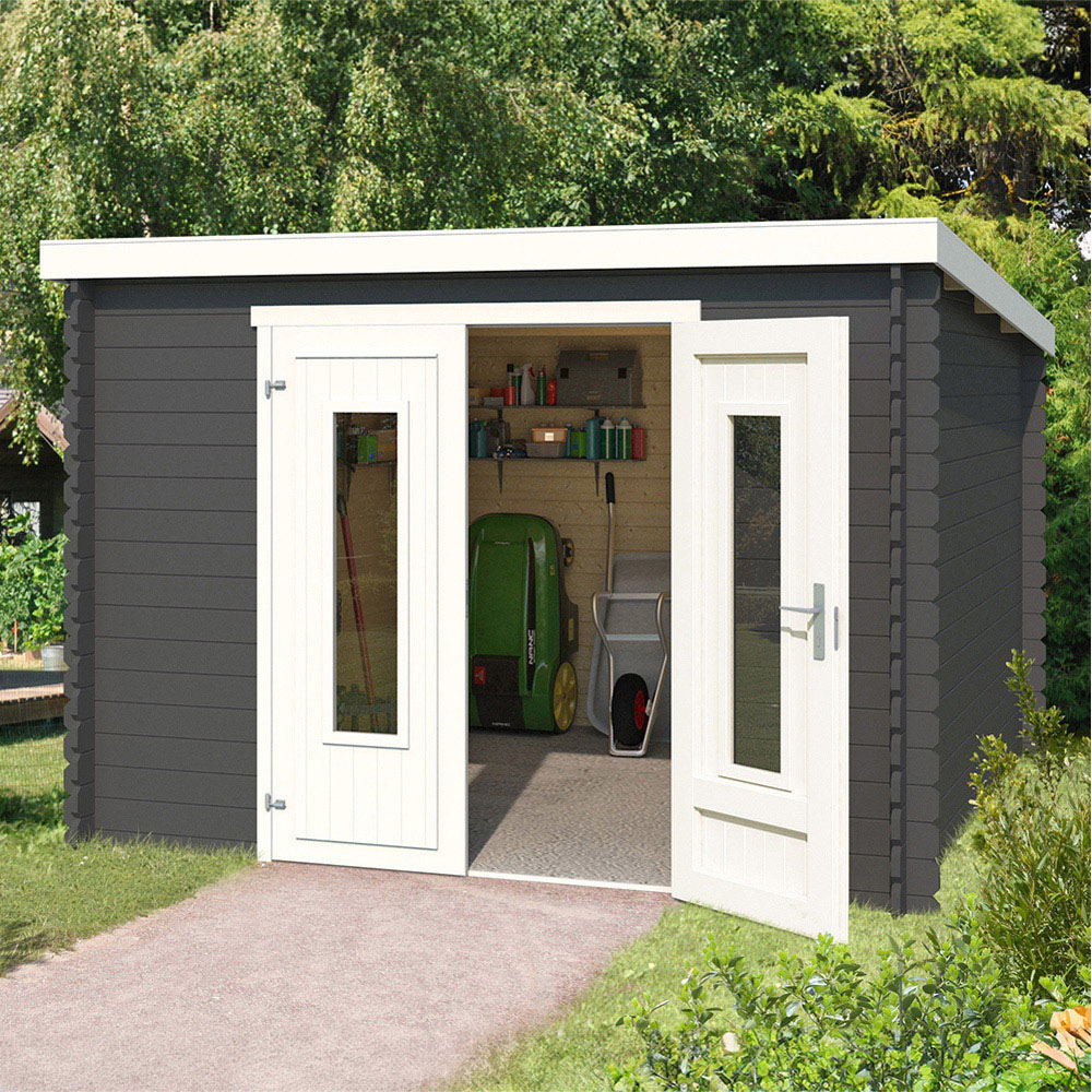 Lasita Osland Sacramento 9.6 x 9.6ft Pent Garden Cabin Image 4