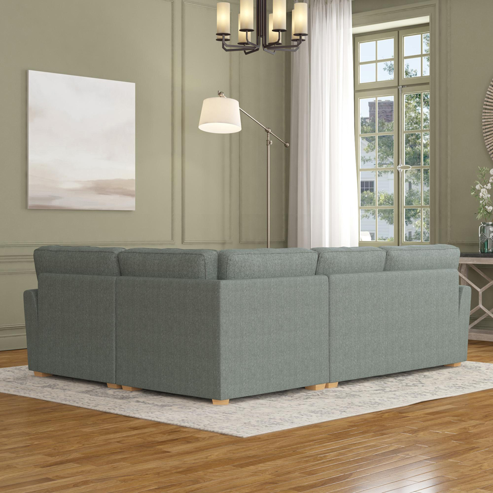 Wendleberry 3 Seater Venice Granite Fixed Back Right Hand Corner Sofa Image 6