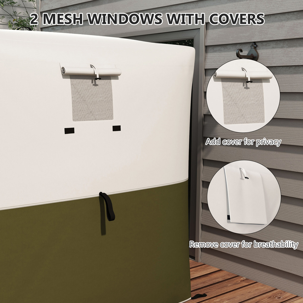 Outsunny 2 x 2m Green Pop Up Gazebo Image 6