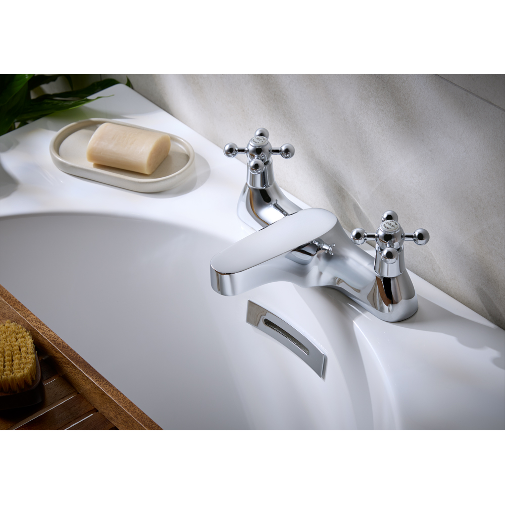 Bristan Regency Traditional Chrome Bath Filler Tap Image 5