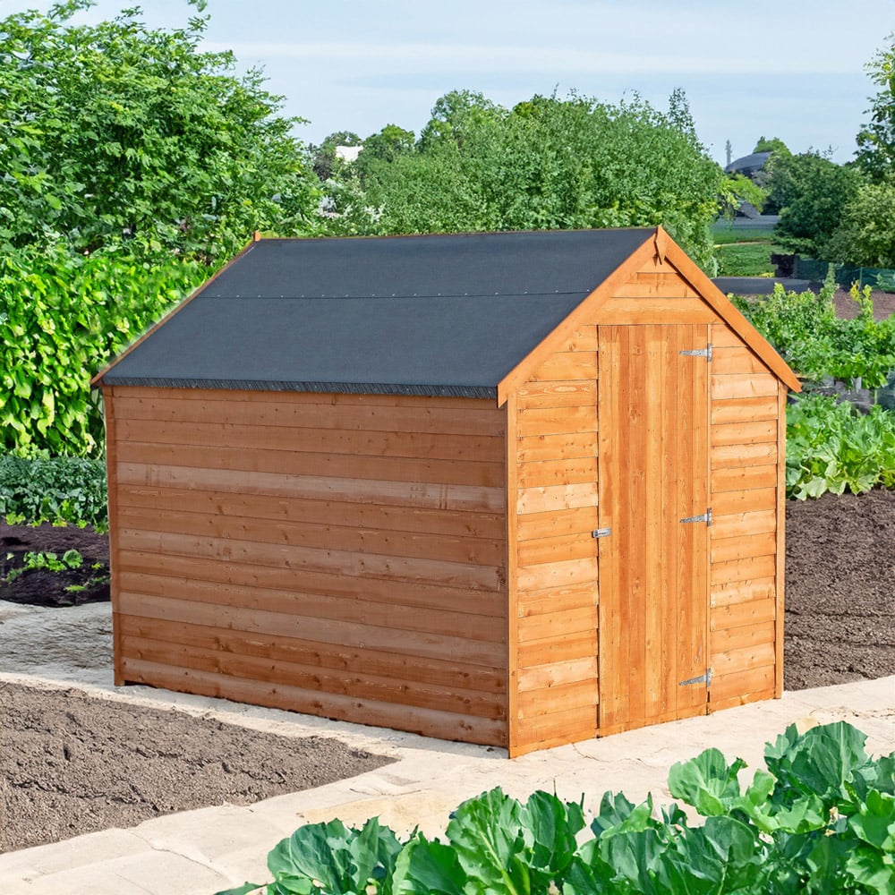 Shire 8 x 6ft Dip Treated Overlap Shed with Window Image 5