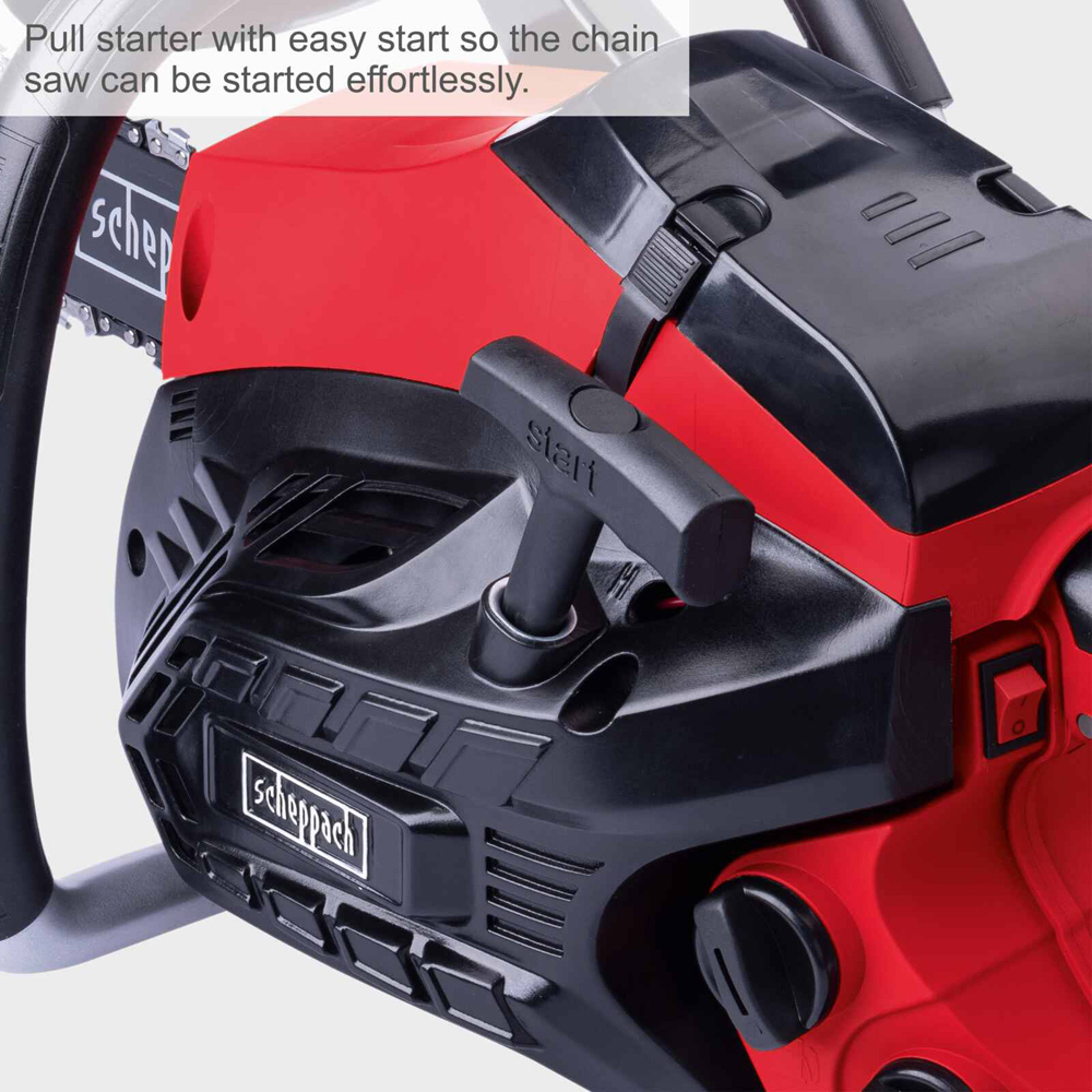 Scheppach PCS38 1.8HP 14 inch ProCut Blade Petrol Chainsaw 37.2cc Image 6