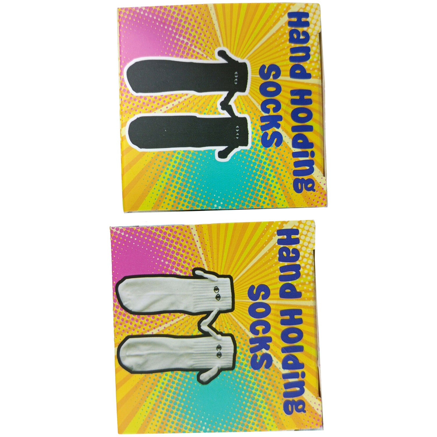 Hand Holding Socks - Black or White Image 5