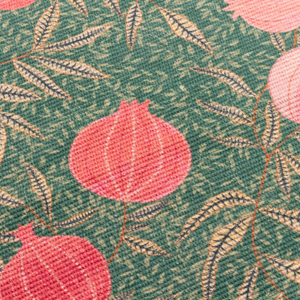 Paoletti Green Pomegranate Trending Table Runner 180 x 35cm Image 4
