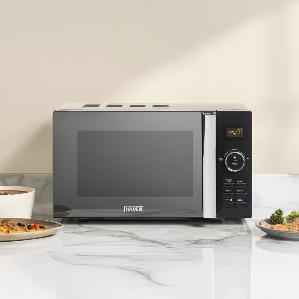 Haden 214645 Black 20L Digital Microwave 800W Image 4