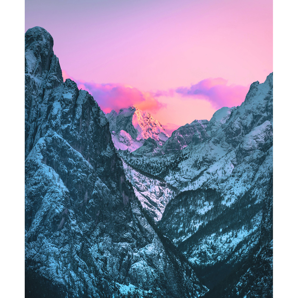 Mirrorstone Nexus Valley at Dusk Image Wi-Fi Infrared Heating Panel 1200W 995 x 1195mm Image 4