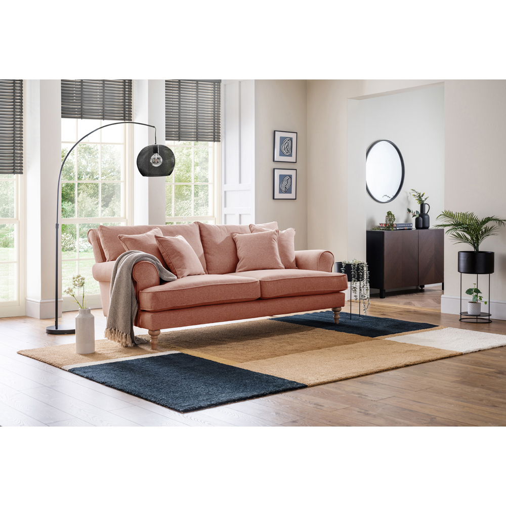 Eastwood Faro 2 Seater Medium Coral Sofa Image 3