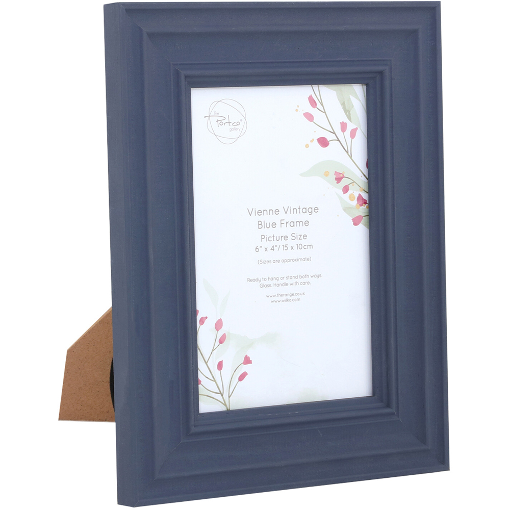 Vienne Vintage Photo Frame Blue Image 3