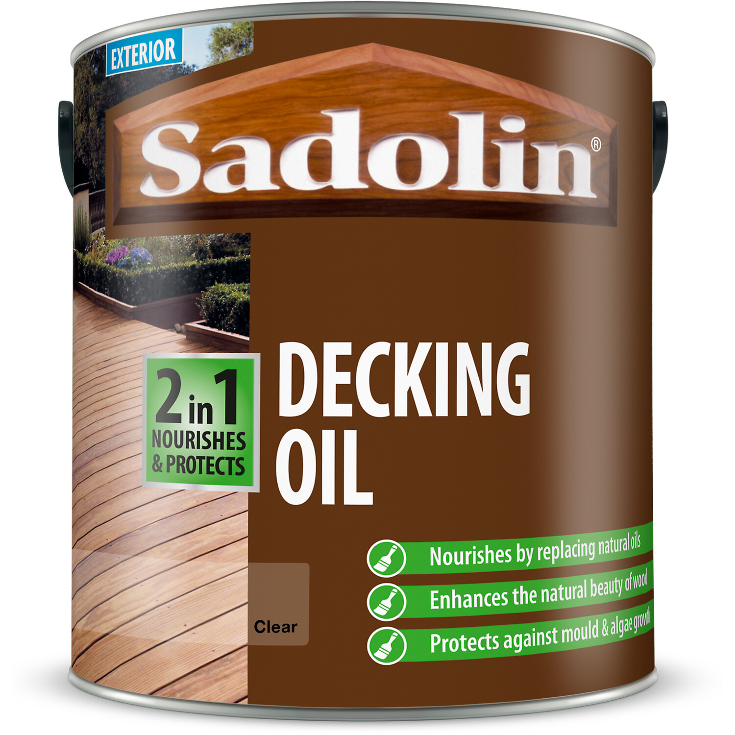 Sadolin Decking Oil 2.5L Clear Image 3