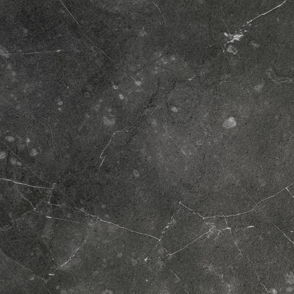 Florence Strington Matt Black Round Coffee Table Image 8