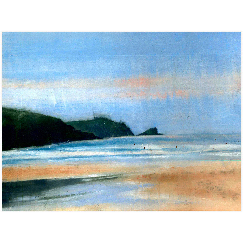 Laura Ashley Coastal Breeze Black Frame Wall Art 50 x 70cm Image 4