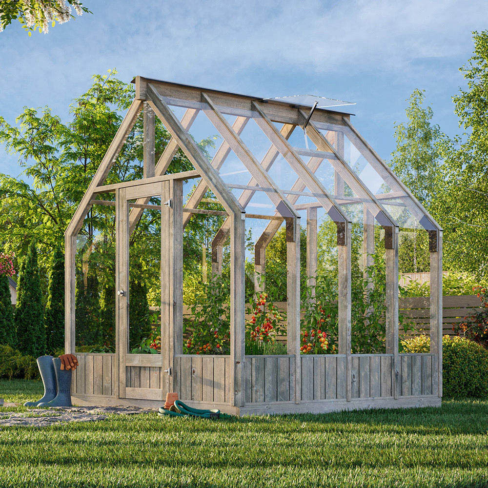 Palmako Emilia 7.9 x 8ft Glasshouse Image 2