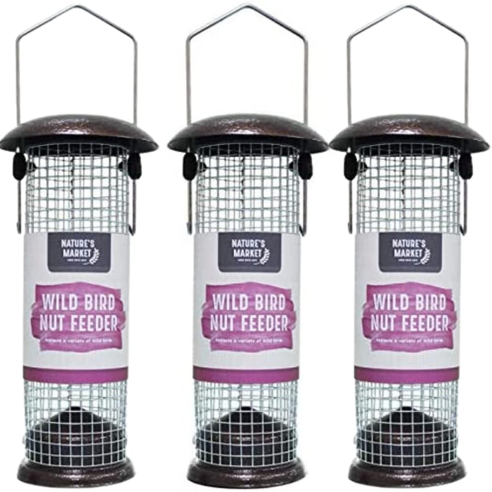 Marco Paul Premium Hammertone Bird Feeder 3 Pack Image 3